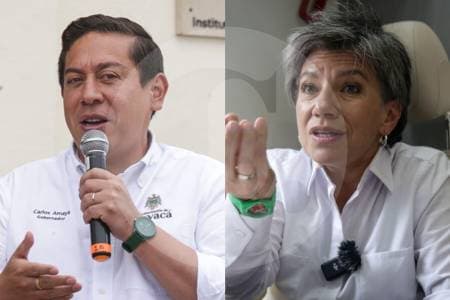 Gobernador Amaya ataca a López por criticar alianza Verde con Cepeda: "no entiende de democracia"