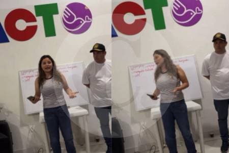 Polémica por video de activista del Pacto que habla de "meter terror" en campaña para segunda vuelta