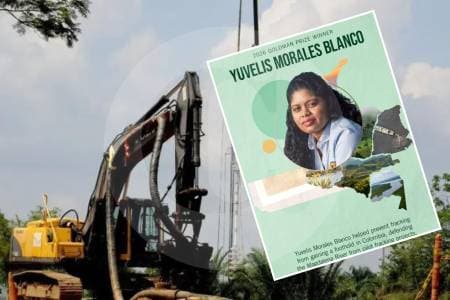 Yuvelis Morales, la activista de Puerto Wilches que ganó el Goldman por frenar el fracking en Colombia