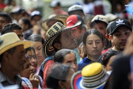 Colombia ocupa el segundo lugar mundial en desplazados internos con 7,2 millones de personas