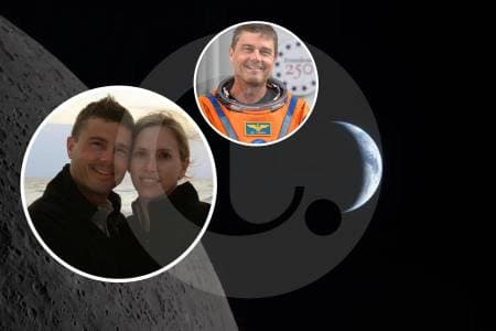 Un astronauta nombra un cráter lunar en honor a su esposa fallecida durante la misión Artemis II