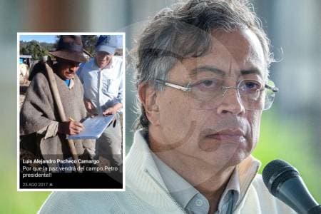 Petro vuelve a tropezar: promociona constituyente con foto de 2017 como si fuera actual