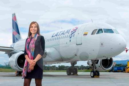 Latam aspira al 30% del mercado aéreo colombiano en 2026 con nueva flota y rutas internacionales