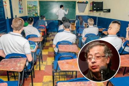 Educación en crisis: Petro cierra gobierno con más deserción, analfabetismo y aulas sin luz