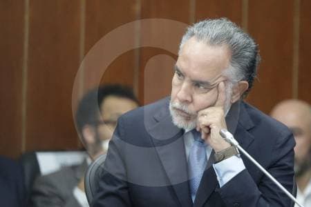 Benedetti da la bienvenida a Rodrigo Lara en el Ministerio del Interior