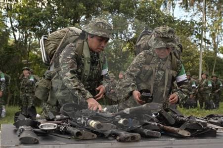 99 guerrilleros dejan las armas en Putumayo y apuestan a la paz: "Quiero prepararme para no volver a lo ilícito"