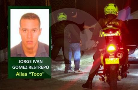 Cae "el Toco": cabecilla de Medellín acusado de coordinar narcotráfico por el Caribe
