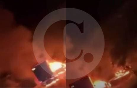 Disidencias incendian vehículos en la vía Cali-Buenaventura y generan caos en el suroccidente