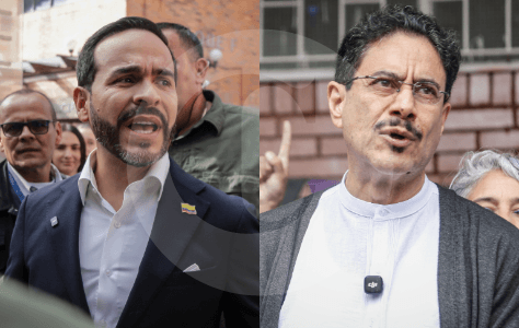 Cepeda y De La Espriella se enfrentan por las reglas de los debates presidenciales