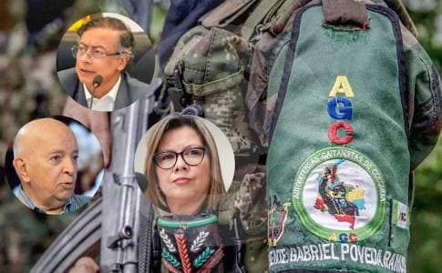 Pulso entre Petro y la Fiscalía por suspender capturas al Clan del Golfo en proceso de paz