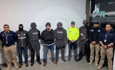 Capturan en Bogotá a presunto capo ecuatoriano que se hospedaba en Airbnb con documentos falsos