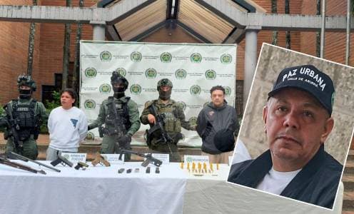 Capturan al sobrino y brazo derecho de Tom, vocero de bandas en mesa de paz antioqueña