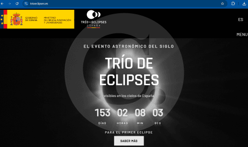 España prepara tres eclipses solares épicos: Colombia podrá ver uno en 2028