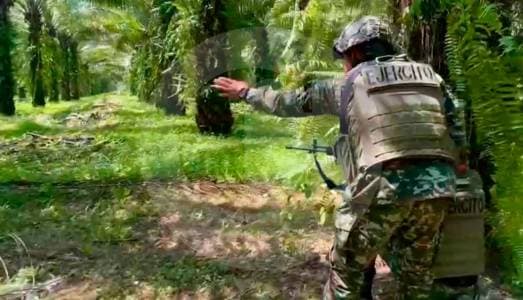 14 militares heridos en ataque con drones del ELN en sur de Bolívar