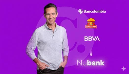 Nubank rompe monopolio: el banco digital del paisa Vélez entra al top 5 de Colombia