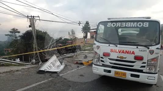 Tragedia en Silvania: cisterna con gasolina se incendia y deja dos muertos en Semana Santa