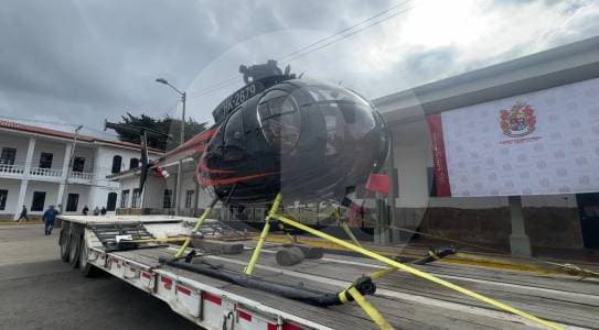 Capturan helicóptero de lujo con pasado turbio: llevaba 30 años en manos de narcotraficantes