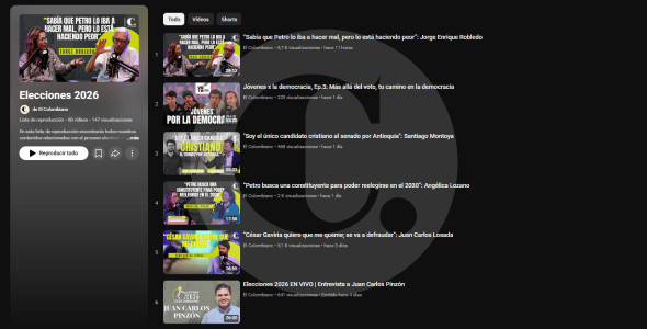 EL COLOMBIANO entrevista a candidatos al Congreso antes de las elecciones de marzo de 2026