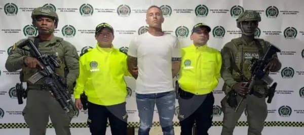 Capturan en Cali a "El Sueco", uno de los narcotraficantes más buscados por la justicia sueca