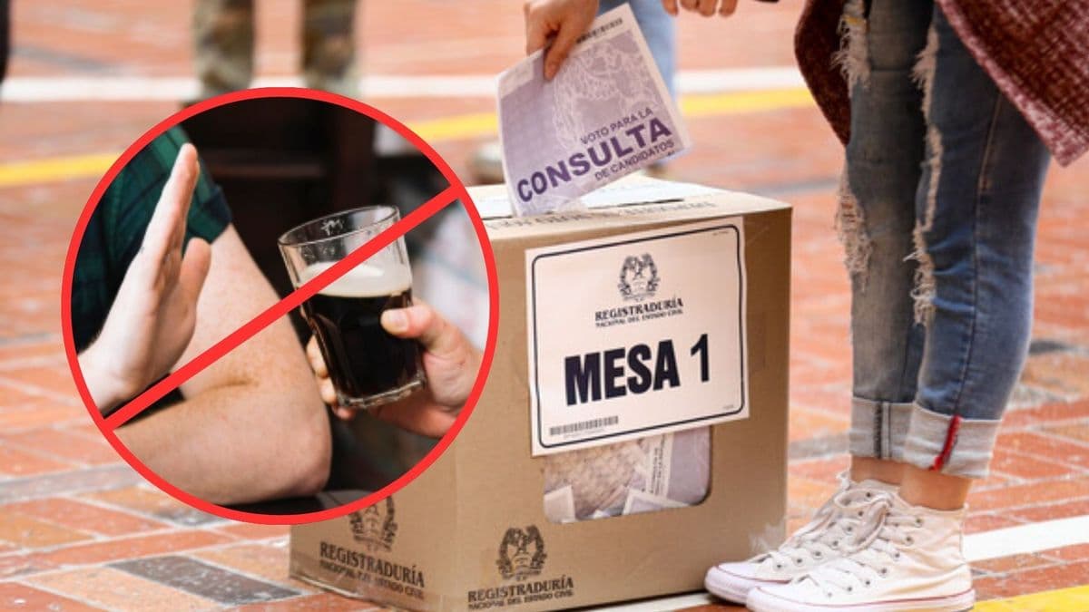 Ley seca en Bogotá desde el sábado: restricción total de alcohol hasta el lunes por elecciones al Congreso