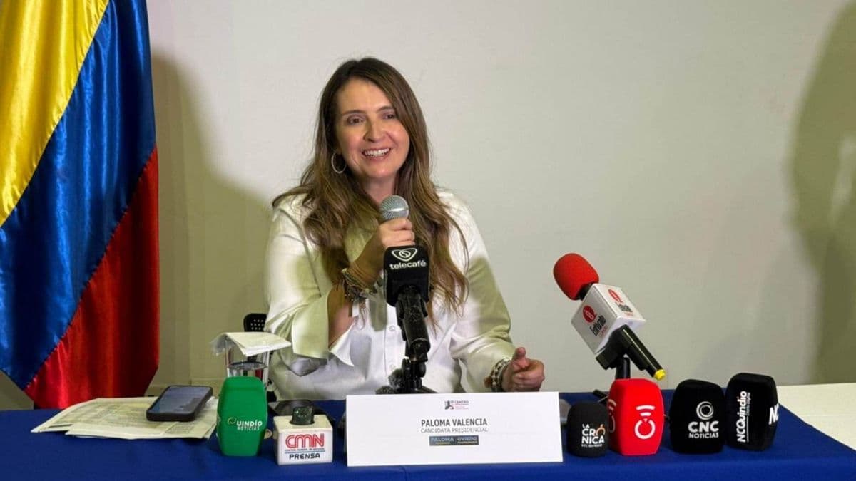 Paloma Valencia en el Quindío: "Se acaba la paz total y llega la seguridad total"