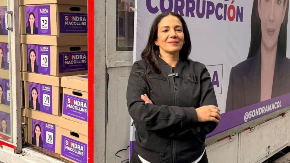 Sondra Macollins quiere acabar con gobernaciones y descarta alianzas con extremos