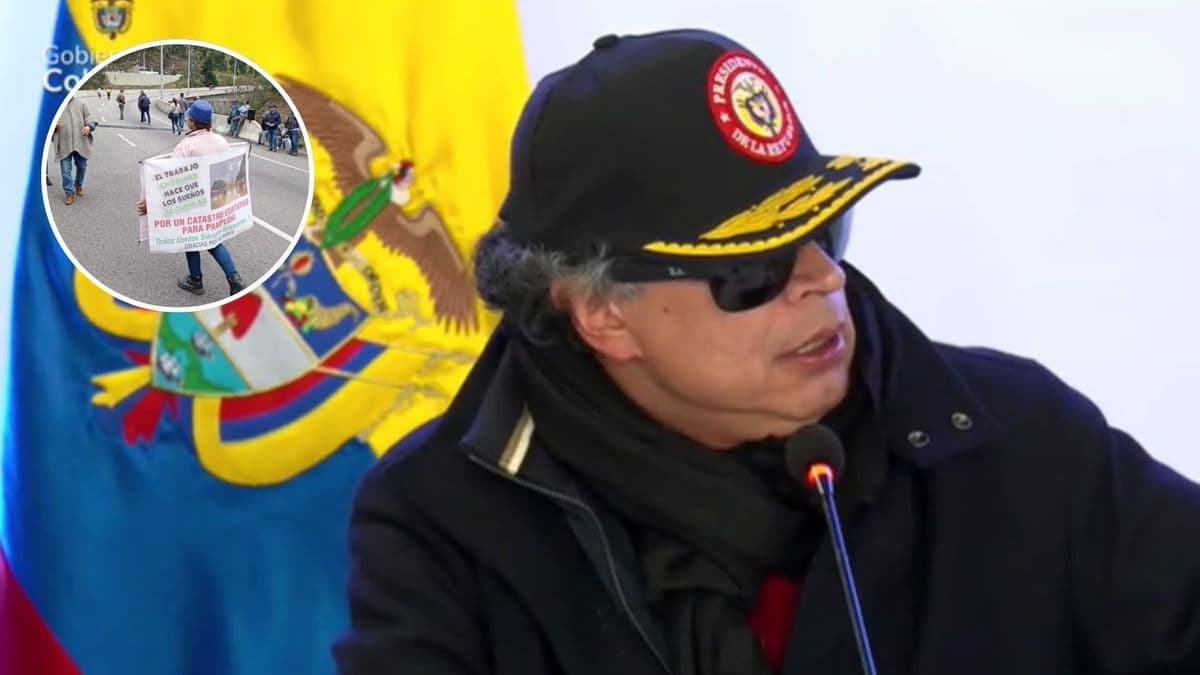 Petro advierte que llevará presos a alcaldes si no ceden ante bloqueos por catastro