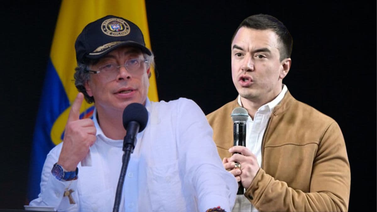 Petro rechaza acusaciones de Noboa: "No conozco a Fito ni sus amigos"