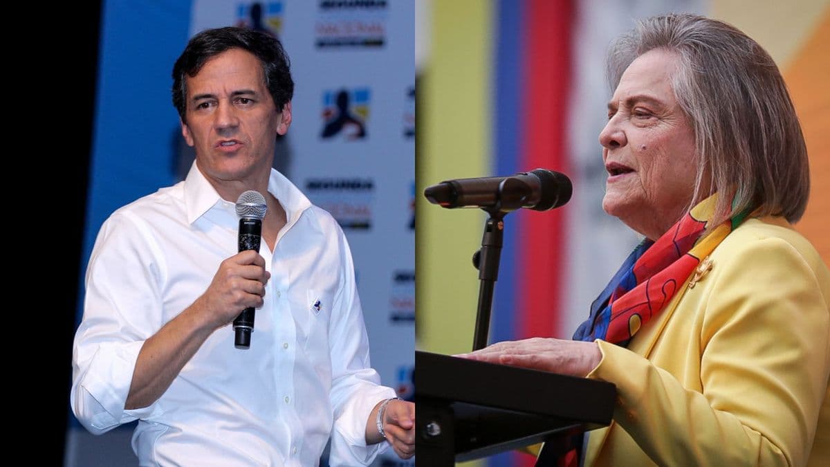 Clara López y Rafael Nieto chocan sobre seguridad en la campaña presidencial