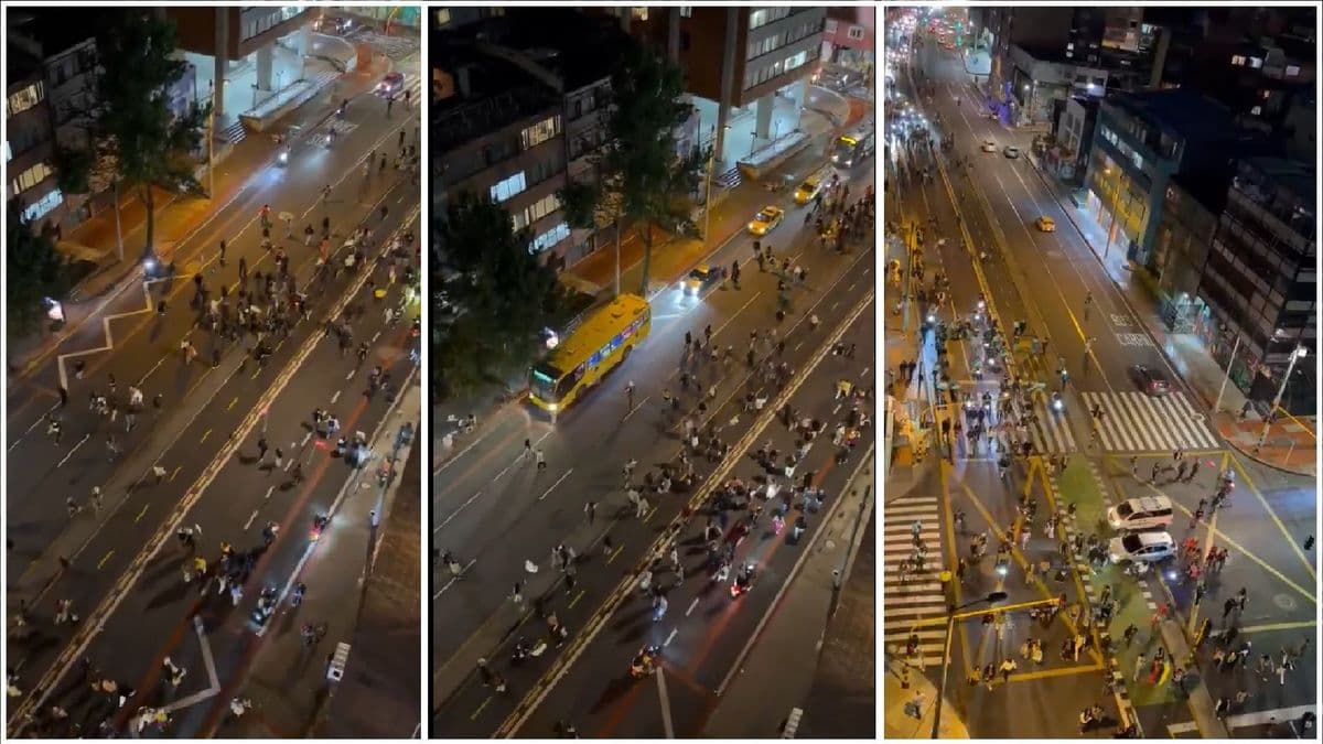 Seguidores de Cepeda marcharon en Bogotá mientras De la Espriella pide vigilancia internacional