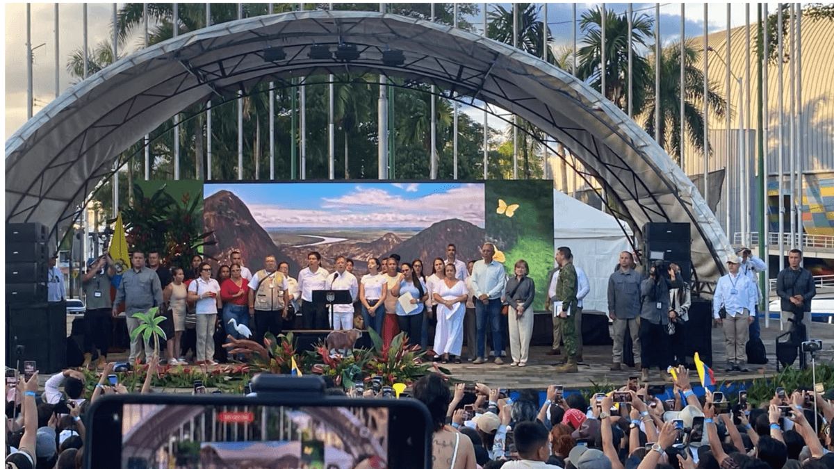 Petro en Villavicencio: "Me voy el 6 de agosto" y pide a EE.UU. dejar de asustar a sus ciudadanos