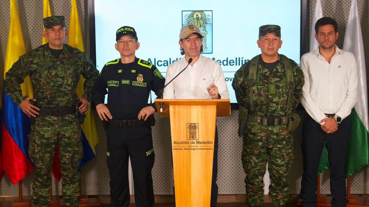 Gutiérrez blinda Medellín con 4.000 uniformados y alerta sobre presión de grupos armados en elecciones