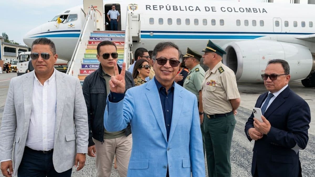 Petro denuncia desplante en Roma: ningún funcionario italiano lo recibió en el aeropuerto