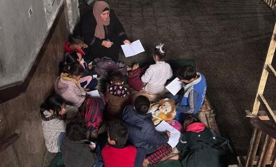 ONU atiende a 270.000 estudiantes en Gaza pese a restricciones en suministros educativos