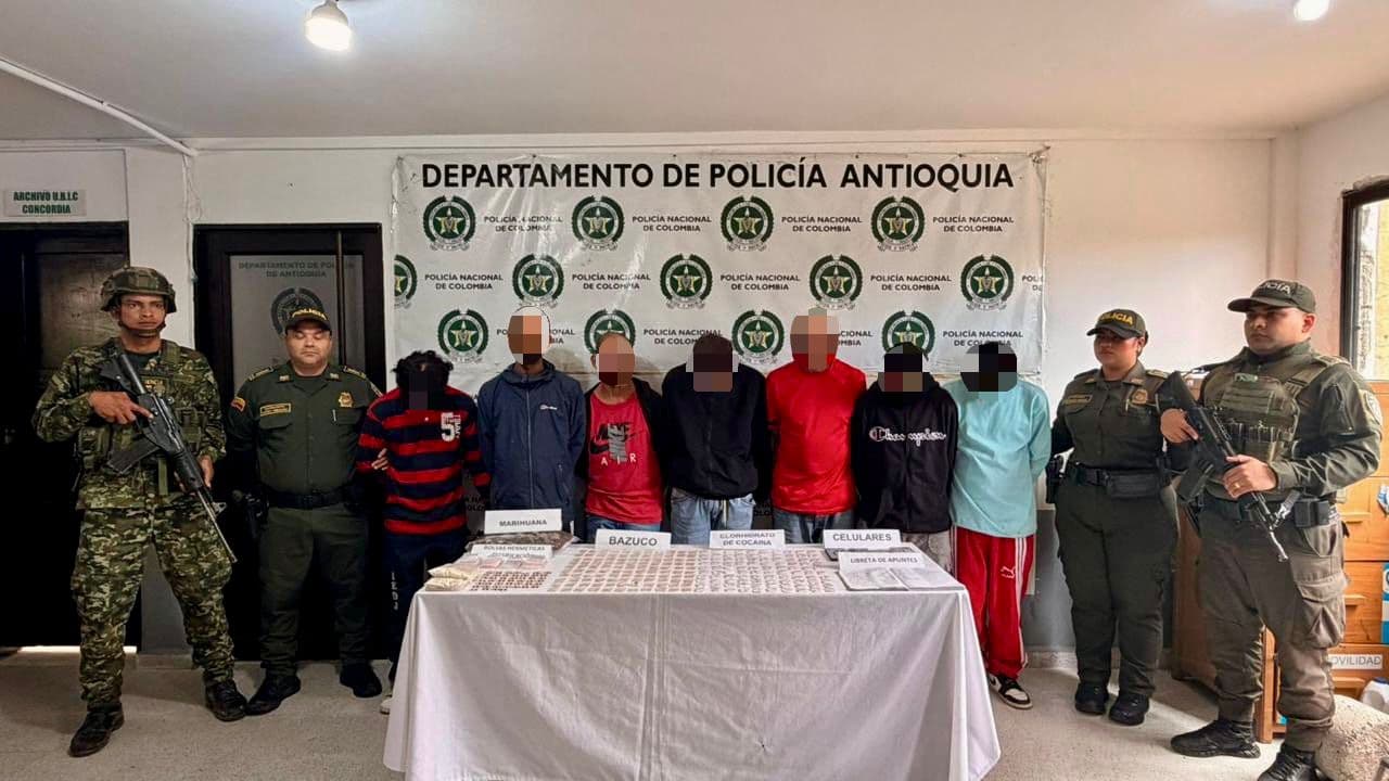 Capturan a 'Solo' y seis cómplices en Concordia: desmantelan célula de 'El Salacho'