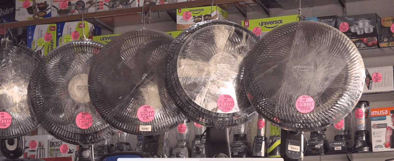 El calor dispara las ventas de ventiladores más de 50% en Medellín y su área metropolitana