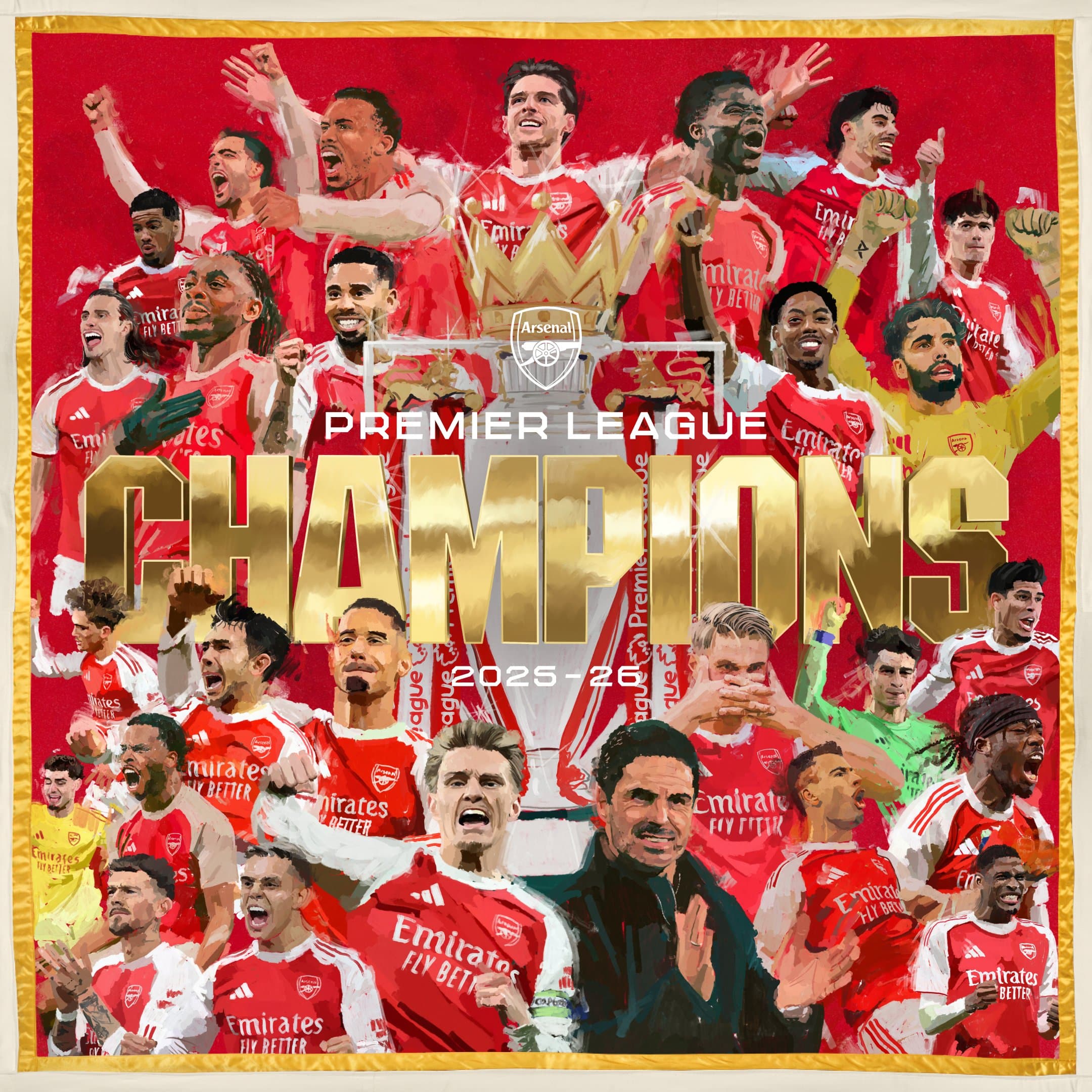Arsenal rompe 22 años de sequía y vuelve a ser campeón de la Premier League