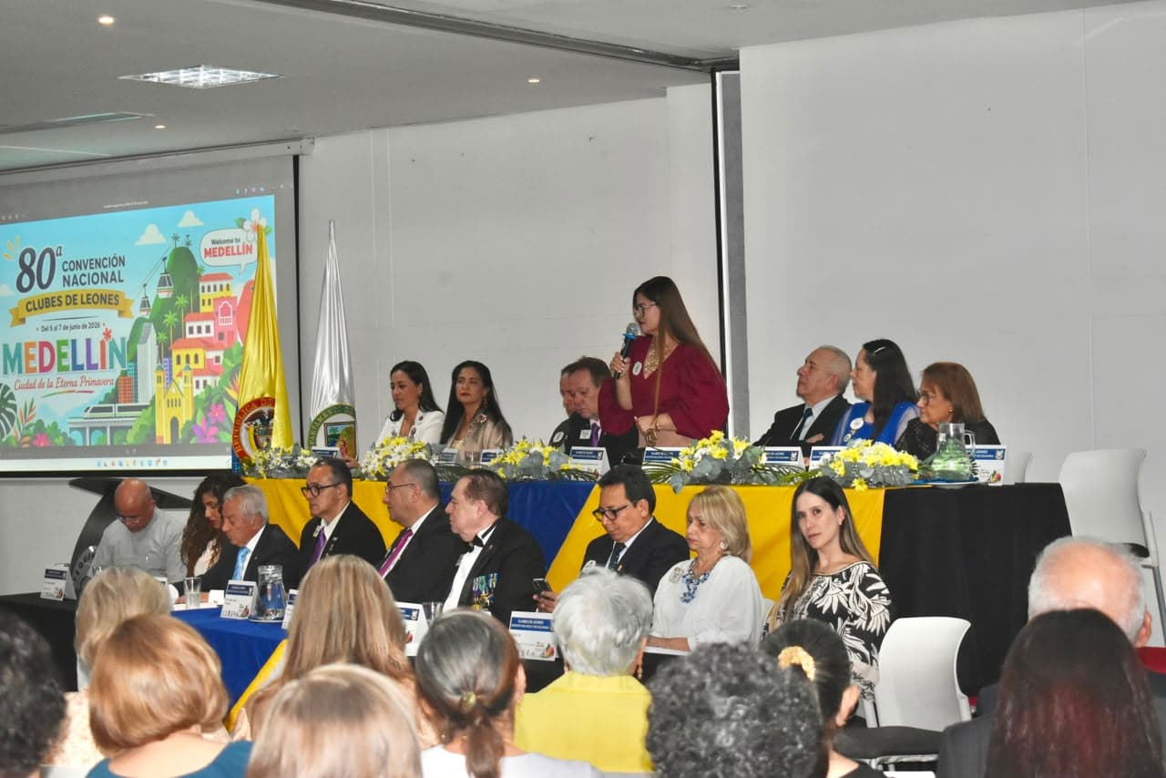 Medellín acogió a 500 delegados en encuentro nacional de liderazgo juvenil de los Clubes de Leones