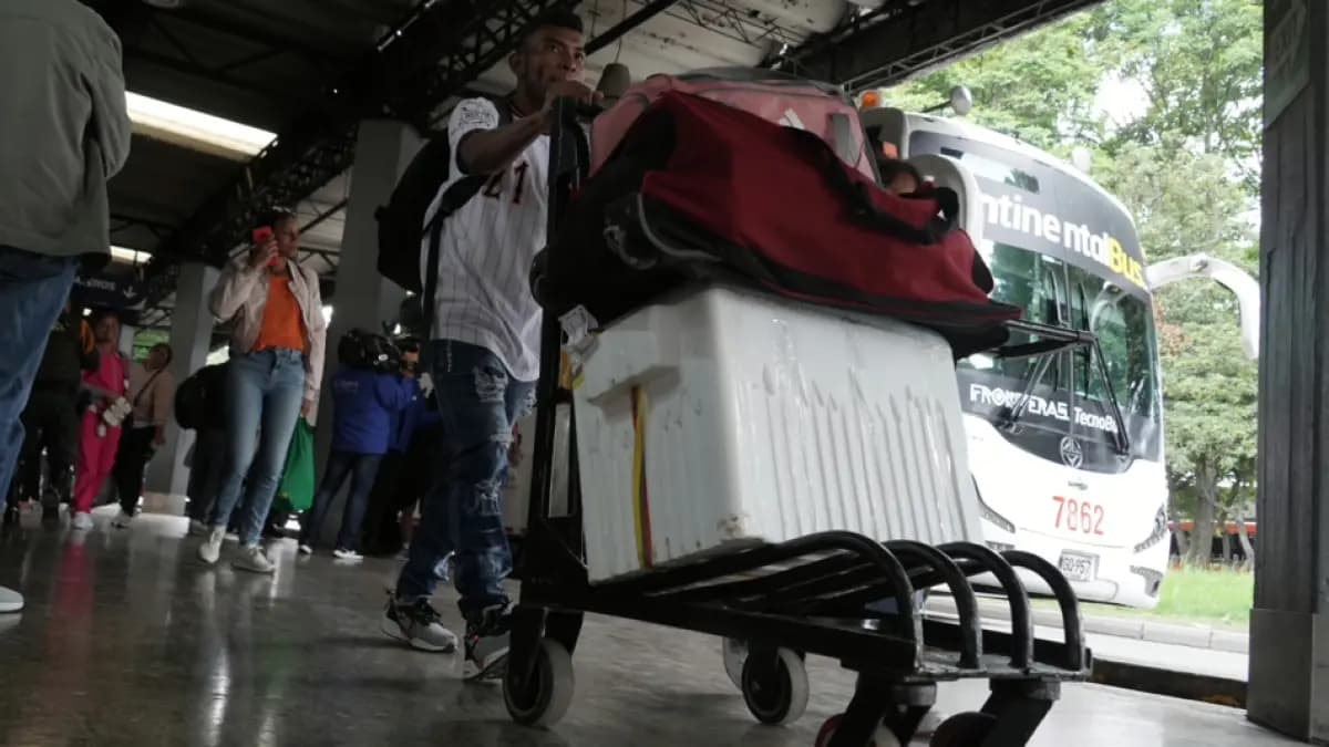 Bogotá se alista para el éxodo de San José: 184.000 viajeros esperados en la Terminal