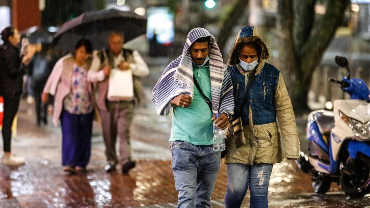 Lluvias intensas marcarán el fin de semana electoral en gran parte de Colombia