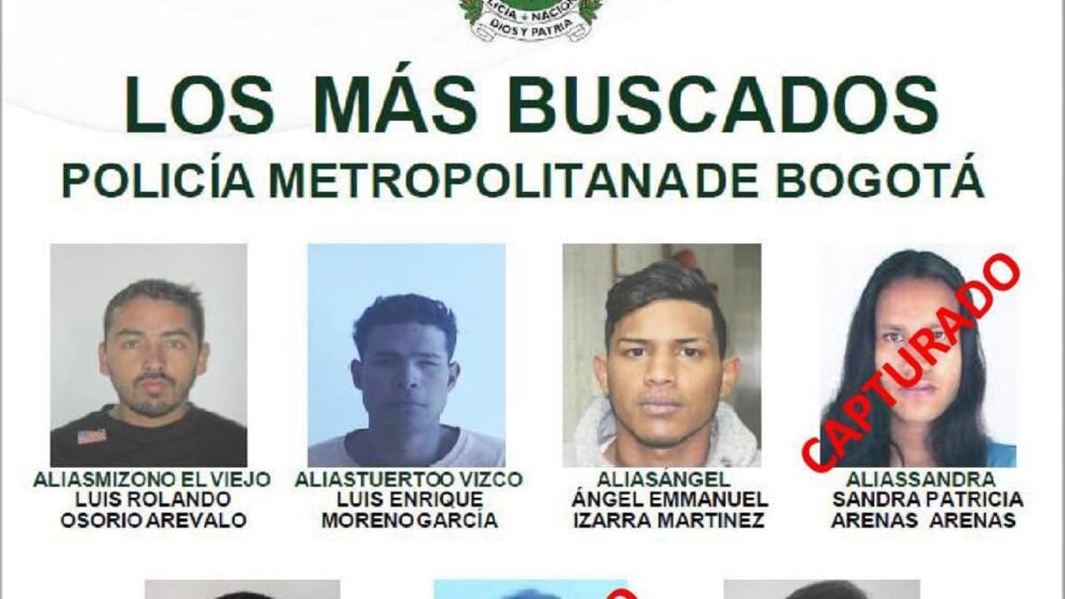 Capturan en Ecuador a alias Mizón, cabecilla de banda criminal que aterrorizaba Bogotá
