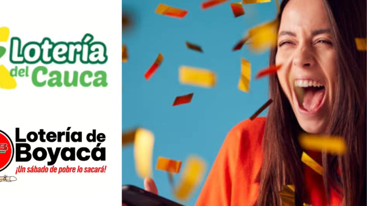 Estos fueron los números ganadores de las loterías de Boyacá y Cauca del sábado 28 de febrero