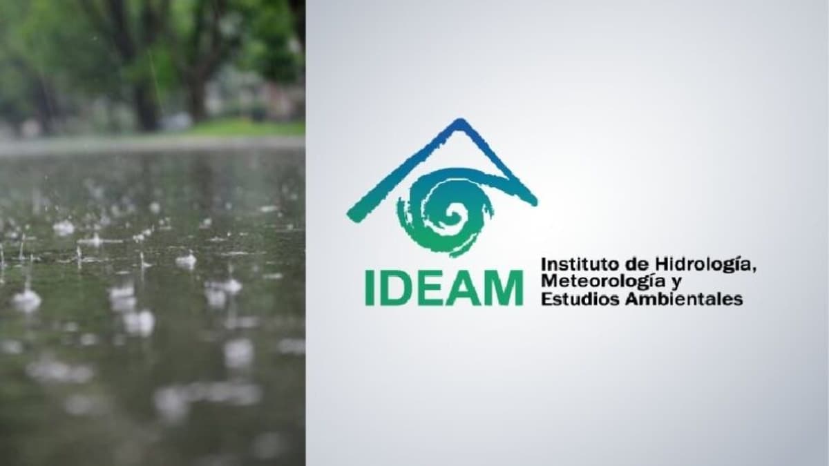 Ideam advierte por incremento de lluvias este fin de semana en gran parte de Colombia
