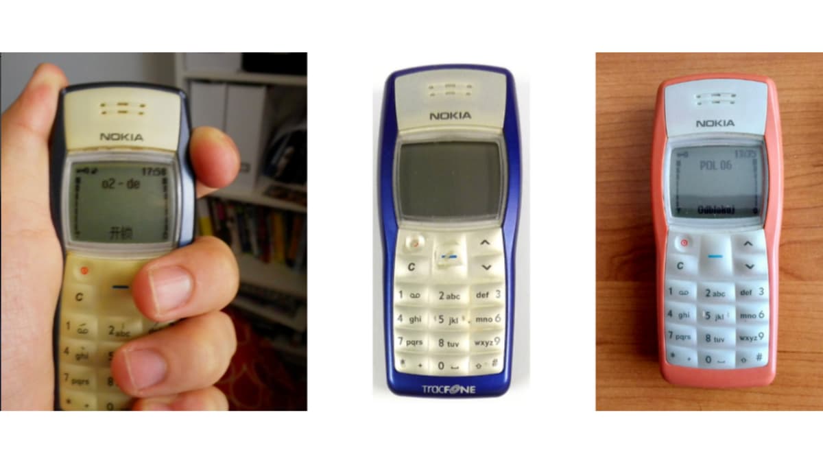 Nokia 1100: el celular de 2003 que sigue vivo en el mercado de segunda mano con batería de una semana