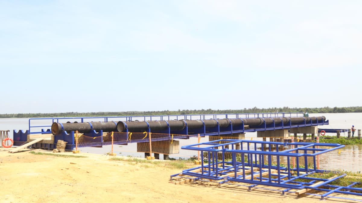 Atlántico avanza en su megaacueducto: ya va 86% para llevar agua del Magdalena a 1,6 millones