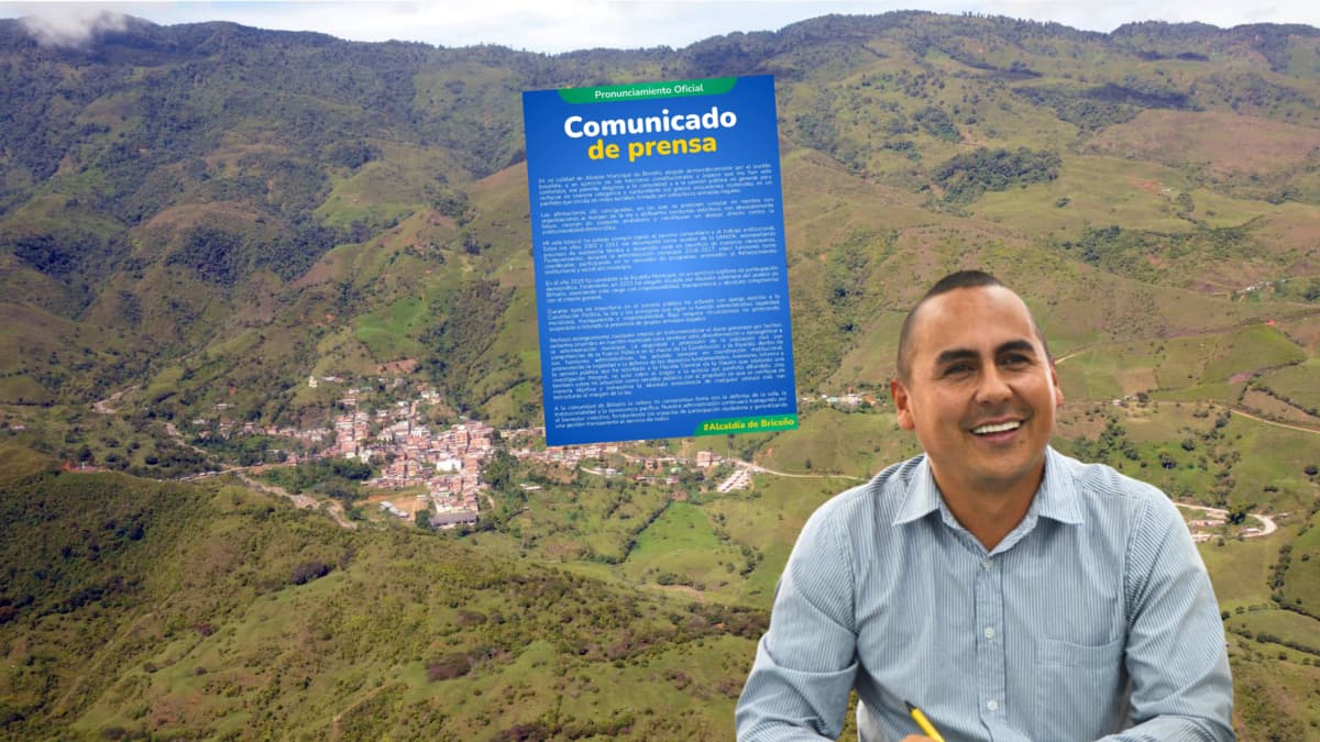 Amenaza armada contra alcalde de Briceño: disidencias de las Farc lo acusan de favorecer al clan del Golfo