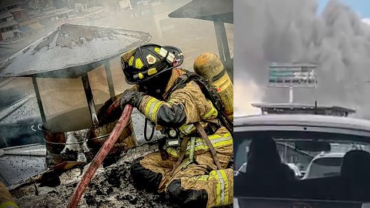 Incendio en restaurante de la carrera 30 paraliza tráfico en Bogotá: evacuaron casi 90 personas