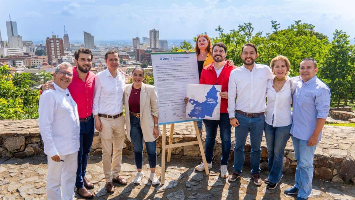 Candidatos del Valle firman pacto regional para defender proyectos estratégicos del departamento