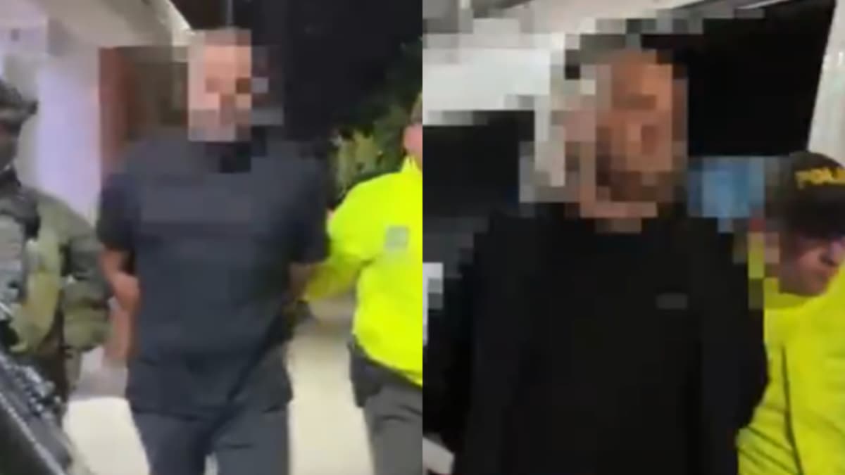 Dos narcos con orden roja de Interpol capturados en Medellín y Cali por enviar cocaína a Europa
