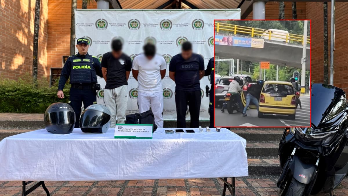 Capturan banda que robaba relojes Rolex y joyas a turistas extranjeros en Medellín por 500 millones